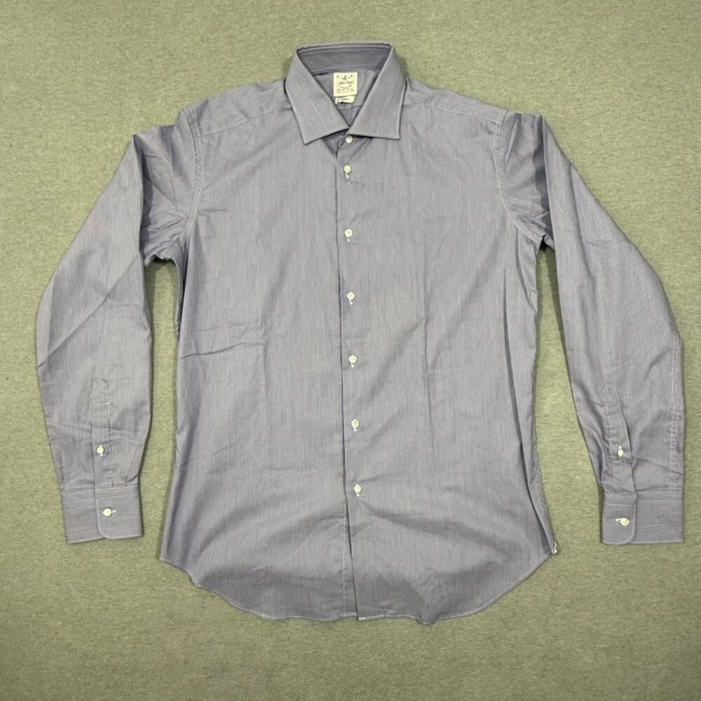 Alex Ingh Shirt Men Sz 16 Blue